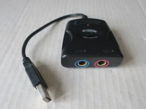 USB AUDIO ADAPTER - pour PS2 - PS3 - PC - WII - XBOX 360 - Imagen 1 de 3
