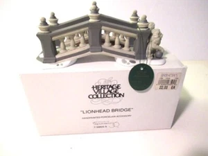 Dept 56 Heritage Village Collection LIONHEAD BRIDGE#5864-5 w/Box-retired 97-VTG - Picture 1 of 10