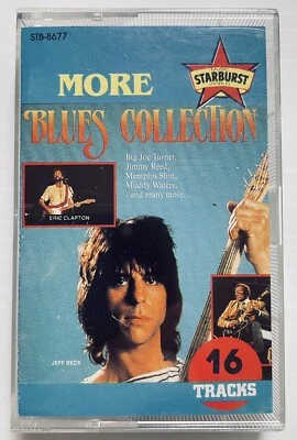 More Blues Collection Music Cassette Tape STB-8677 Starburst Records 1989 - Image 1 of 4