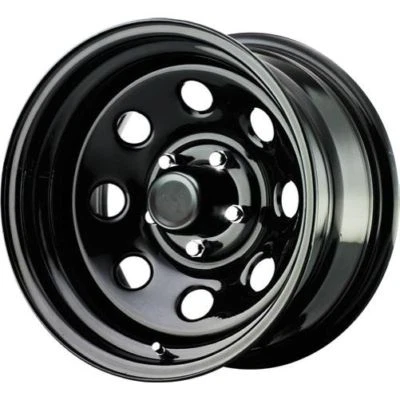 Pro Comp 97-5866 Series 97 15x8 roda 5x4.5 parafuso padrão preto brilhante - Imagem 1 de 3
