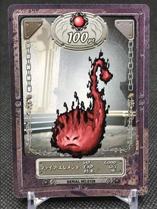 No.0109 Fire Element VALKYRIE PROFILE ENIX 2000 Made in JAPAN TCG - Picture 1 of 12