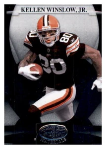 2008 Kellen Winslow Jr NFL Certificado Tarjeta Base PWE Set Break Browns #31 - Imagen 1 de 2