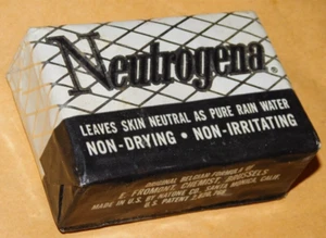 Vintage 1950s NEUTROGENA BAR SOAP RARE WRAPPER - Picture 1 of 3