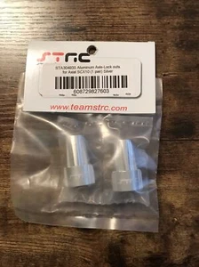 STRC STA30493S Alum Re Lock-Outs Silver Axial SCX10 - Picture 1 of 2