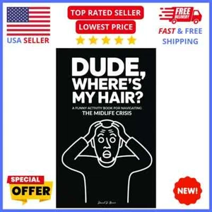 Mystery Stocking Stuffer - 'Dude, Where's My Hair?' - Funny Gag Gift - Foto 1 di 5