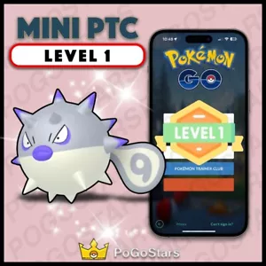 Pokémon GO - Shiny Qwilfish Hisui - Mini PTC LVL1 SOLO livello 1! ✨Descrizione✨ - Foto 1 di 1