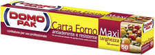 Domopak Carta Forno Maxi Larghezza Antiaderente E Resistente, 50 Metri