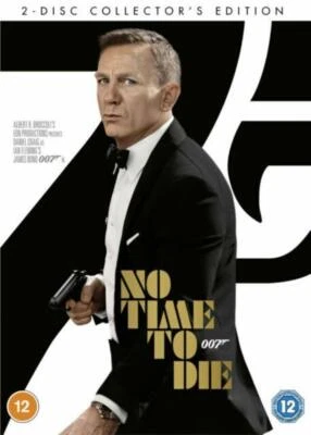 No Time To Die DVD Action (2021) Daniel Craig Free Royal Mail Delivery - Image 1 of 4
