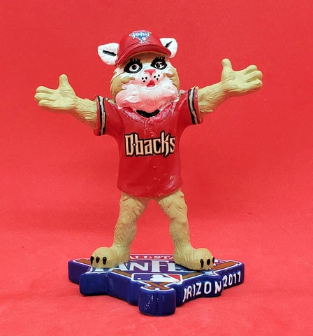 Arizona Diamondbacks Mini Mascot Baxter Figurine 2011 All Star Game Fanfest RARE Cover