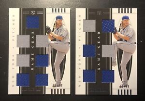 2021 National Treasures Noah Syndergaard Game Gear Lot x2 #/99 NY Mets #GG6-NS