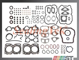 Fit 04-06 Subaru EJ255 EJ257 Turbo DOHC Engine Full Gasket Set w/ oil pan gasket - Foto 1 di 1