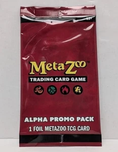 Metazoo TCG Alpha Promo Pack (1 Foil Card) SEALED 2025 - Picture 1 of 2
