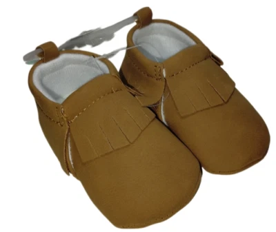 Zapatos de bebé marrón de 3-6 meses, Target Foto 1 de 4