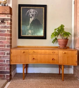 Mid Century Small Sideboard, Drinks Cabinet, Media Unit, Living Room Furniture - Picture 1 of 14