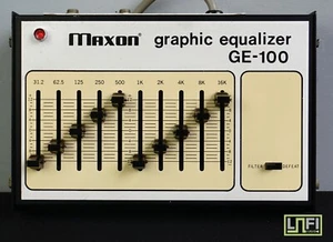 Maxon GE-100 Vintage Graphic Equalizer - 100V - Picture 1 of 16