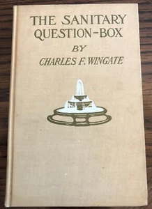 The Sanitary Question-Box by Charles F Wingate, 1908.  Funny and very rare. - Bild 1 von 7