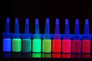 DirectGlow Cosmetic UV Blacklight Reactive Glow Glitter Powders for Body Art - Picture 1 of 31