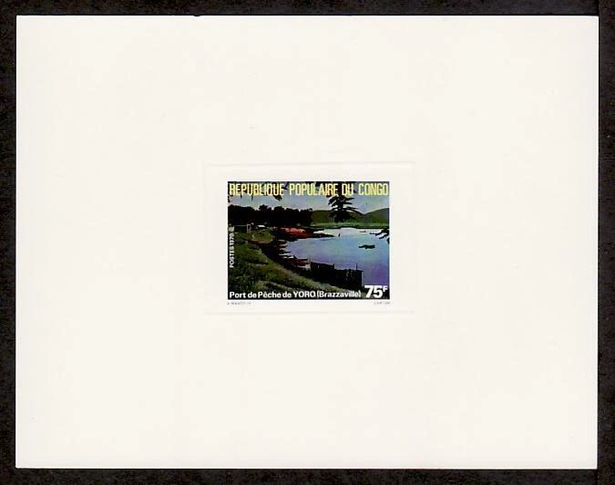 Congo Sc514 Port at Night, Deluxe Proof. - Image 1 of 1