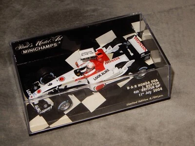 Minichamps F1 1:43 J barra de botones Honda 006 GP de Gran Bretaña 2004 conversión Foto 1 de 4