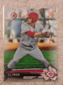 Bowman Draft 2017 T.J. FRIEDL argento 439/499 - Foto 1 di 1