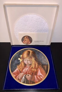Pickard China The Children of Renoir The Artist’s Son Jean Decorative Plate - Picture 1 of 8