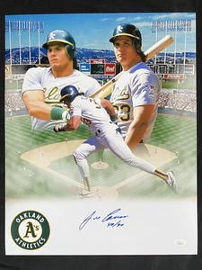 Jose Canseco Oakland A's 40/40 Club Signed Auto 16x20 Photo ~ JSA COA - Picture 1 of 5