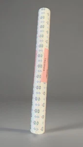 Inaltera VTG Wallpaper Roll NOS Cream With Small Flowers Red Blue Green France - Picture 1 of 10