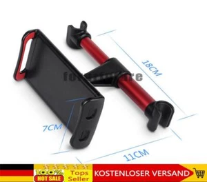 Tablet Halterung Auto KFZ Halter Universal Kopfstütze Rücksitz iPad Tab - Bild 1 von 13