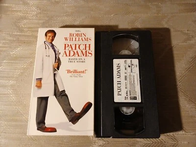 Patch Adams VHS 1999 Robin Williams PG-13 Closed Captioned Universal Studios - Image 1 of 4