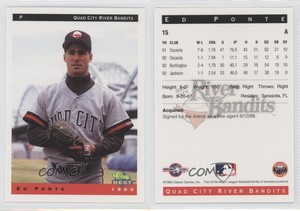 1993 Classic Best Quad City River Bandits Ed Ponte #15