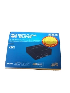 4K 2 OUTPUT HDMI MINI SPLITTER - Picture 1 of 3