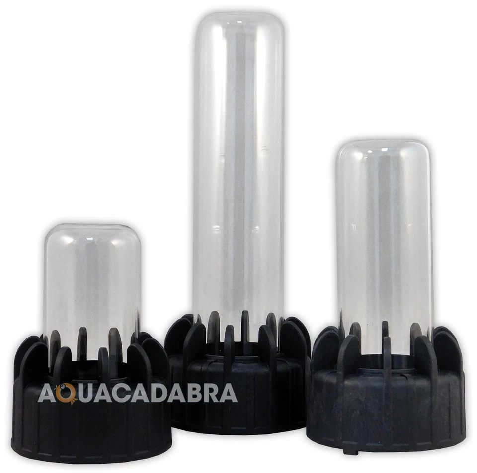 GENUINE HOZELOCK EASYCLEAR GLASS QUARTZ SLEEVE TUBE FISH POND FOR UV LAMP BULB - Image 1 of 1