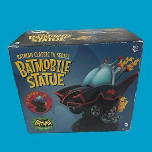 DC Comics Cryptozoic Batman Classic TV Series Batmobile Statue Blue Variant - Picture 1 of 6