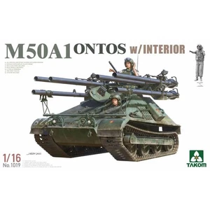 Maqueta Tanque M50a1 Ontos Con Interior TAKOM 1019 1/16ème Promo - Imagen 1 de 13