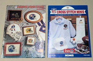 NFL Counted Cross Stitch Nomis Pattern Wall Hangings Coasters & Minis Helmets - Picture 1 of 9