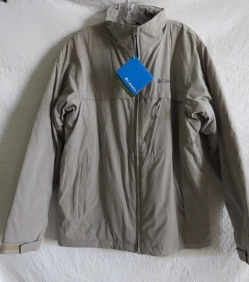 Chaqueta Columbia Vintage Talla Mediana Acolchada Omni Shield Marrón Nueva Con Etiquetas Foto 1 de 4