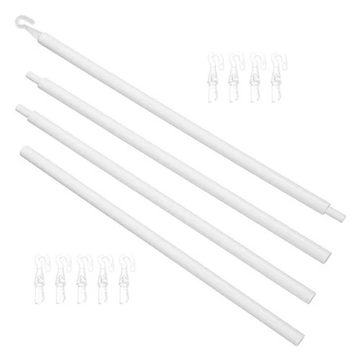 Window Shade Pull Rod,Vertical Blind Wand Plastic White for Vertical Blinds Rod - Image 1 of 4