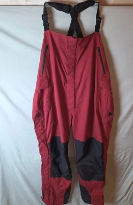 Cabelas Sz 3XL Red/Black Outdoor Gear Dry-Plus Overalls  - Image 1 of 4