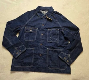 New XL J Crew Wallace & Barnes chore jean jacket in Japanese denim - Picture 1 of 9