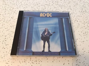 AC/DC Cd Who Made Who Remastered 1986 Atlantic Records VG Condition - Imagen 1 de 6