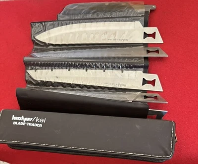 Conjunto de facas Kershaw Kai 6 lâminas comerciante, NÃO USADO - Imagem 1 de 4