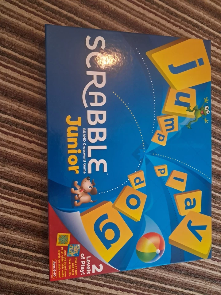 Mattel Games Scrabble Junior Board Game (Y9667) - Image 1 of 1