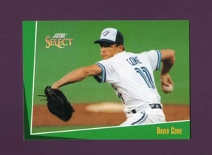 1992 Score Select David Cone #361 Toronto Blue Jays - Picture 1 of 2