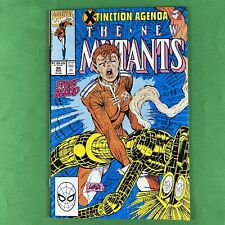 New Mutants Vol. 1 #95 VF 1990 Marvel Rob Liefeld Splatterhouse TG-16 Print Ad