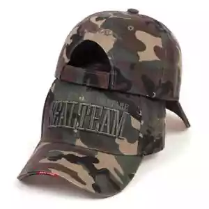 US Navy Seals Camo Embroidered Adjustable Baseball Cap Military Special Forces - Picture 1 of 10