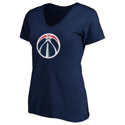 Women's Fanatics Branded Navy Washington Wizards V-Neck T-Shirt - Image 1 of 2