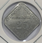 1953 Netherlands 25 Boordgeld - Stoomvaart Maatschappij Nederland Token