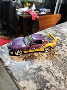 MOTORMAX 1/24 FACTORY TUNER -ROAD & TRACK MAZDA RX-7 TWIN TURBO- A&L RACING - Picture 1 of 4