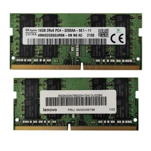 16GB 1Rx8 PC4-3200AA-SA2 SK hynix HMAA2GS6CJR8N-XN N0 AC  Notebook RAM - Bild 1 von 2
