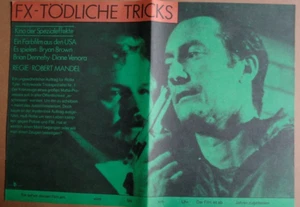 (D07) DDR-Kinoplakat FX-TÖDLICHE TRICKS - Picture 1 of 1